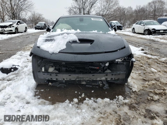 2019 Dodge Charger R/T with VIN 2C3CDXCT6KH643181, listed as a Copart auction lot 44929565 with 109,377 mi miles and Salvage Title. Bid and sale history available at carsss.com. Image 5.