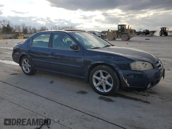 2003 Nissan Maxima SE z VIN JN1DA31A33T434264, wystawiony jako Copart lot #42189665 z przebiegiem 230 582 mil mil oraz Czysty tytuł • Clean title. Historia ofert i sprzedaży dostępna na DreamBid. Obrazek 4.