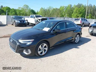 2023 Audi A3 Premium with VIN WAUAUDGY1PA070894, listed as a IAAI auction lot 42045730 with 52,397 mi miles. Bid and sale history available at carsss.com. Image 17.