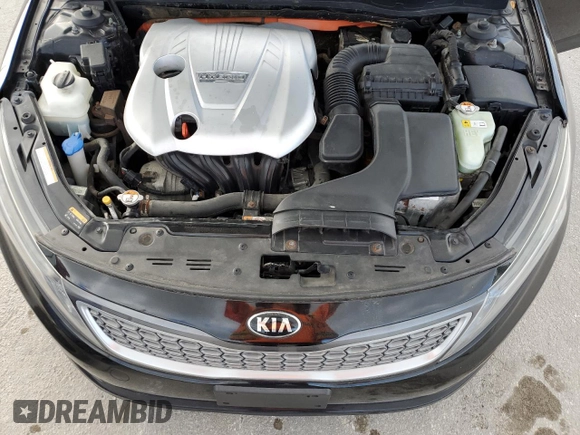 2015 Kia Optima Hybrid with VIN KNAGM4AD2F5082740, listed as a Copart auction lot 80694344 with 132,211 mi miles and Clean Title. Bid and sale history available at carsss.com. Image 11.