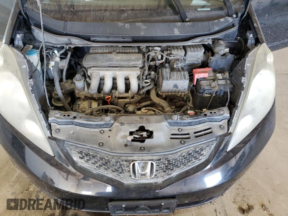 2013 Honda Fit with VIN JHMGE8H35DC070769, listed as a Copart auction lot 46304045 with 0 mi miles and Salvage Title. Bid and sale history available at carsss.com. Image 11.