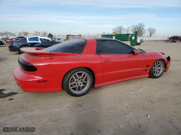 1998 Pontiac Firebird Formula with VIN 2G2FV22G8W2227739, listed as a Copart auction lot 84675094 with 125656 miles and Salvage Title. Bid and sale history available at carsss.com. Image 3.