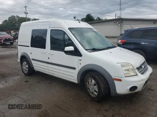 2012 Ford Transit Connect XLT with VIN NM0KS9BN9CT124462, listed as a Copart auction lot 65176614 with Not provided miles and Salvage title. Bid and sale history available at DreamBid. Image 4.