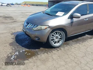 2009 Nissan Murano S with VIN JN8AZ18W09W101370, listed as a IAAI auction lot 42100083 with 168,687 mi miles and . Bid and sale history available at carsss.com. Image 6.