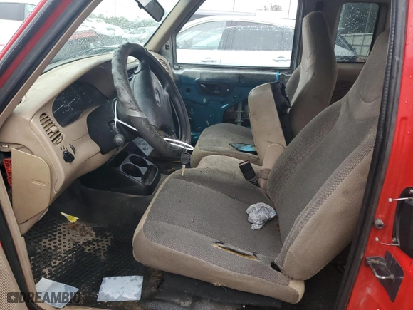 2002 Ford Ranger XL Fleet with VIN 1FTYR44U52PA26309, listed as a Copart auction lot 45275035 with 121,166 mi miles and Salvage Title. Bid and sale history available at carsss.com. Image 7.