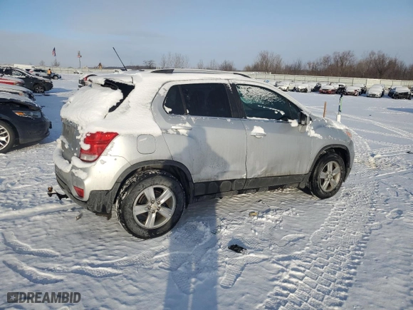 2020 Chevrolet Trax LT with VIN KL7CJLSB3LB319828, listed as a Copart auction lot 46101025 with 53,671 mi miles and Salvage Title. Bid and sale history available at carsss.com. Image 3.