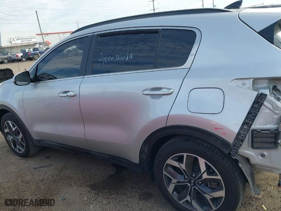 2020 Kia Sportage EX with VIN KNDPN3AC2L7794022, listed as a IAAI auction lot 41477897 with 88,280 mi miles. Bid and sale history available at carsss.com. Image 15.