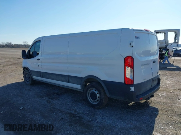 2022 Ford Transit Cargo with VIN 1FTYE1YG3NKA77243, listed as a IAAI auction lot 41231977 with 55,300 mi miles and . Bid and sale history available at DreamBid. Image 3.