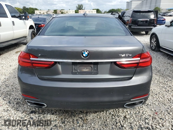 2017 BMW 7 Series 740e xDrive iPerformance with VIN WBA7J2C38HG497702, listed as a Copart auction lot 78249674 with 32,068 mi miles and Clean Title. Bid and sale history available at carsss.com. Image 6.