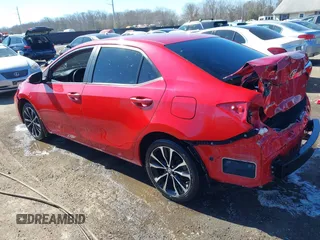 2019 Toyota Corolla L with VIN 2T1BURHE5KC152513, listed as a IAAI auction lot 41641953 with 89,773 mi miles and . Bid and sale history available at DreamBid. Image 3.