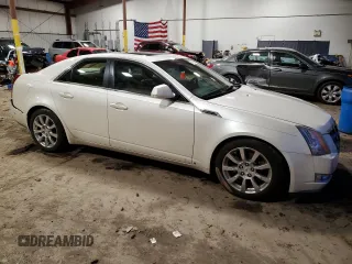 2008 Cadillac CTS RWD w/1SA with VIN 1G6DM577580106710, listed as a Copart auction lot 41014824 with 0 mi miles and Salvage Title. Bid and sale history available at carsss.com. Image 4.