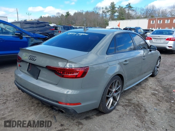 2019 Audi S4 Premium Plus z VIN WAUB4AF49KA003745, wystawiony jako IAAI lot #42010170 z przebiegiem 56 238 mil mil oraz . Historia ofert i sprzedaży dostępna na DreamBid. Obrazek 4.