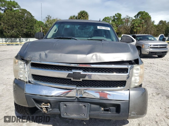 2008 Chevrolet Silverado 1500 Work Truck with VIN 1GCEC14C28Z123362, listed as a Copart auction lot 78671964 with 156,514 mi miles and Salvage Title. Bid and sale history available at carsss.com. Image 5.
