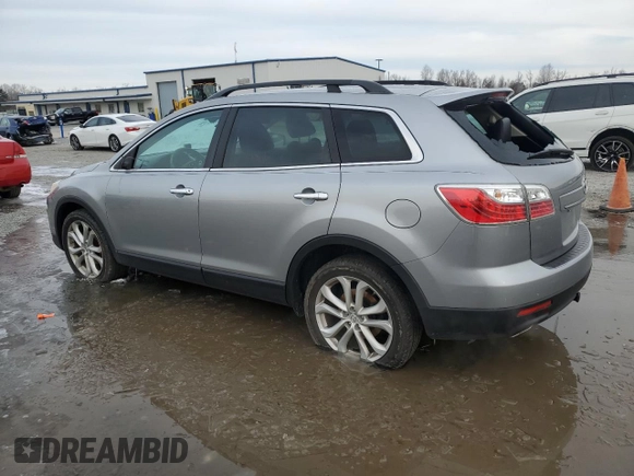 2012 Mazda CX-9 Grand Touring with VIN JM3TB3DV6C0345754, listed as a Copart auction lot 88997245 with 163,254 mi miles and Salvage Title. Bid and sale history available at carsss.com. Image 2.