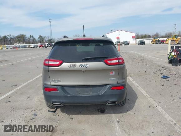 2018 Jeep Cherokee Latitude Plus with VIN 1C4PJMLXXJD571713, listed as a IAAI auction lot 41771661 with 87,580 mi miles and . Bid and sale history available at DreamBid. Image 17.