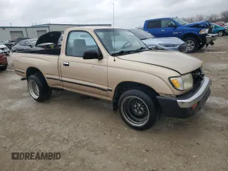 1998 Toyota Tacoma with VIN 4TANL42N3WZ077653, listed as a Copart auction lot 47258075 with 206,686 mi miles and Salvage Title. Bid and sale history available at carsss.com. Image 4.