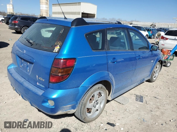 2007 Pontiac Vibe with VIN 5Y2SL65887Z437025, listed as a Copart auction lot 49791405 with 146,929 mi miles and Salvage Title. Bid and sale history available at carsss.com. Image 3.