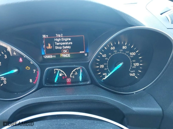 2017 Ford Escape SE with VIN 1FMCU0GD7HUC59045, listed as a IAAI auction lot 41304143 with 125,809 mi miles. Bid and sale history available at carsss.com. Image 7.