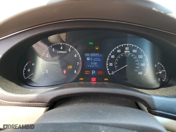 2010 Hyundai Genesis with VIN KMHGC4DF8AU070024, listed as a Copart auction lot 66958694 with 180,099 mi miles and Salvage Title. Bid and sale history available at carsss.com. Image 9.
