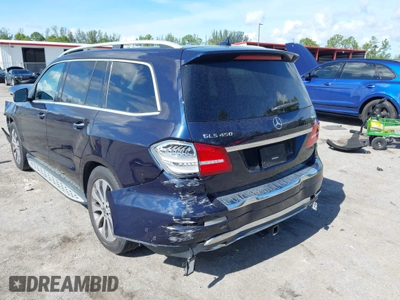 2019 Mercedes-Benz GLS 450 with VIN 4JGDF6EE7KB229169, listed as a IAAI auction lot 42558733 with 21,477 mi miles and . Bid and sale history available at DreamBid. Image 6.