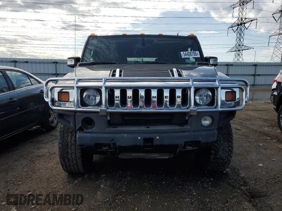 2006 Hummer H2 with VIN 5GRGN23U36H102573, listed as a Copart auction lot 54408705 with 73,660 mi miles and Salvage Title. Bid and sale history available at carsss.com. Image 5.