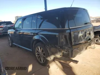 2015 Ford Flex Limited with VIN 2FMHK6D87FBA03061, listed as a Copart auction lot 81095904 with 145,076 mi miles and Salvage Title. Bid and sale history available at carsss.com. Image 2.