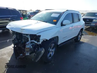 2016 Jeep Compass High Altitude Edition with VIN 1C4NJDEB8GD546245, listed as a IAAI auction lot 41557037 with 116,672 mi miles. Bid and sale history available at carsss.com. Image 18.