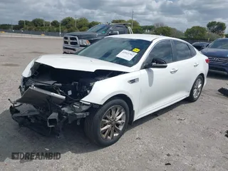 2018 Kia Optima LX with VIN 5XXGT4L34JG253597, listed as a IAAI auction lot 41915762 with 166,521 mi miles. Bid and sale history available at carsss.com. Image 17.
