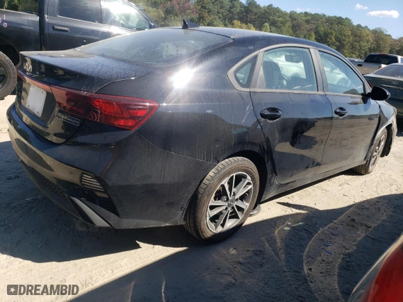 2023 Kia Forte LXS with VIN 3KPF24AD6PE550463, listed as a Copart auction lot 74826454 with 37,156 mi miles and Salvage Title. Bid and sale history available at carsss.com. Image 3.