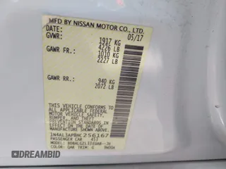 2017 Nissan Altima SV with VIN 1N4AL3AP8HC256167, listed as a IAAI auction lot 41576901 with 83,032 mi miles and . Bid and sale history available at DreamBid. Image 9.