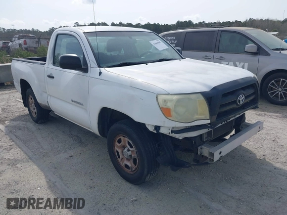 2008 Toyota Tacoma with VIN 5TENX22N68Z497699, listed as a IAAI auction lot 41869885 with 188,929 mi miles. Bid and sale history available at carsss.com. Image 1.