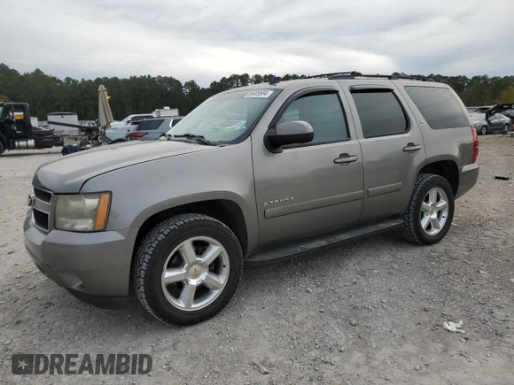2007 Chevrolet Tahoe LT z VIN 1GNFC13087R397781, wystawiony jako Copart lot #80009594 z przebiegiem 262 747 mil mil oraz Szkoda całkowita • Salvage title. Historia ofert i sprzedaży dostępna na DreamBid. Obrazek 1.