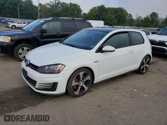 2015 Volkswagen GTI S with VIN 3VWY47AU3FM084321, listed as a Copart auction lot 68485894 with Not Provided miles and Salvage Title. Bid and sale history available at DreamBid. Image 1.