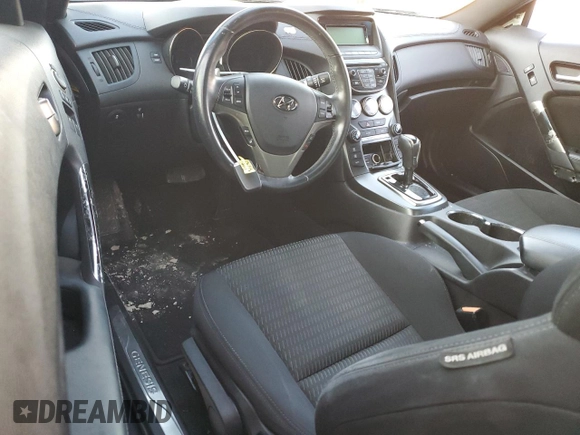 2015 Hyundai Genesis Coupe 3.8L Base with VIN KMHHT6KJXFU129332, listed as a Copart auction lot 80962994 with Not provided miles and Salvage title. Bid and sale history available at DreamBid. Image 8.