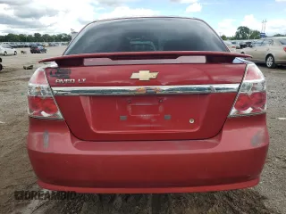 2011 Chevrolet Aveo 2LT with VIN KL1TG5DE5BB120676, listed as a Copart auction lot 55781815 with Not provided miles and Salvage title. Bid and sale history available at DreamBid. Image 6.