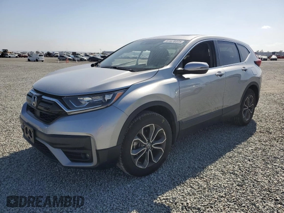 2020 Honda CR-V EX-L with VIN 5J6RW2H83LL024463, listed as a Copart auction lot 61678325 with 44,715 mi miles and Salvage title. Bid and sale history available at DreamBid. Image 1.