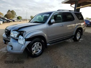 2003 Toyota Sequoia SR5 with VIN 5TDZT34A93S176534, listed as a Copart auction lot 51158255 with 344,725 mi miles and Salvage Title. Bid and sale history available at carsss.com. Image 1.