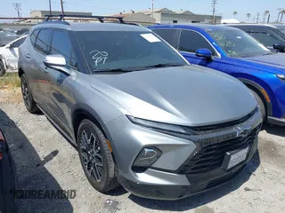 2023 Chevrolet Blazer RS with VIN 3GNKBKRS2PS142637, listed as a IAAI auction lot 42452446 with 29,572 mi miles and . Bid and sale history available at DreamBid. Image 1.