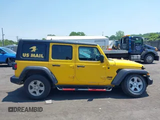 2021 Jeep Wrangler Unlimited Sport with VIN 1C4HJXKN9MW709420, listed as a IAAI auction lot 42403223 with 154,299 mi miles and . Bid and sale history available at DreamBid. Image 13.