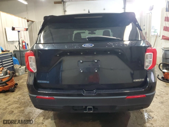 2021 Ford Police Interceptor Utility with VIN 1FM5K8AW1MNA13880, listed as a Copart auction lot 85944254 with 45,749 mi miles and Salvage Title. Bid and sale history available at carsss.com. Image 6.