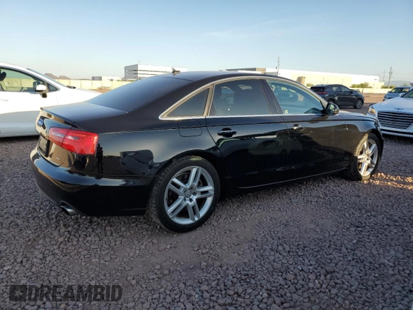 2015 Audi A6 Premium Plus with VIN WAUGFAFC3FN043521, listed as a Copart auction lot 60538745 with 82,135 mi miles and Salvage title. Bid and sale history available at DreamBid. Image 3.