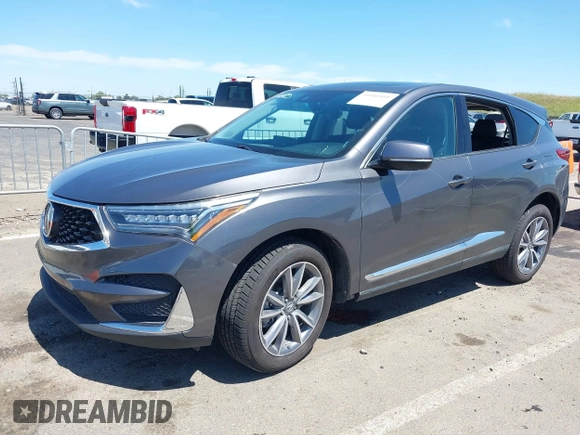 2020 Acura RDX Technology with VIN 5J8TC2H53LL014852, listed as a IAAI auction lot 39360410 with 61,341 mi miles and . Bid and sale history available at DreamBid. Image 17.