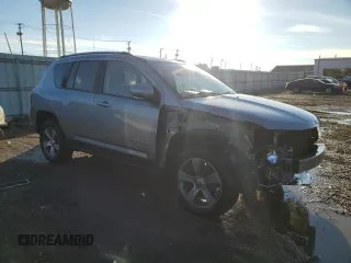 2016 Jeep Compass High Altitude Edition with VIN 1C4NJDEB0GD598257, listed as a Copart auction lot 46093515 with 46,411 mi miles and Salvage Title. Bid and sale history available at carsss.com. Image 4.