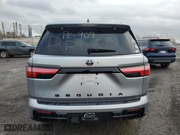 2023 Toyota Sequoia SR5 with VIN 7SVAAABA5PX010835, listed as a Copart auction lot 83082604 with 45,129 mi miles and Salvage Title. Bid and sale history available at carsss.com. Image 6.