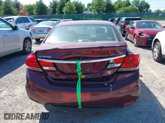 2014 Honda Civic LX z VIN 19XFB2F53EE061313, wystawiony jako IAAI lot #42263388 z przebiegiem 58 000 mil mil oraz . Historia ofert i sprzedaży dostępna na DreamBid. Obrazek 16.