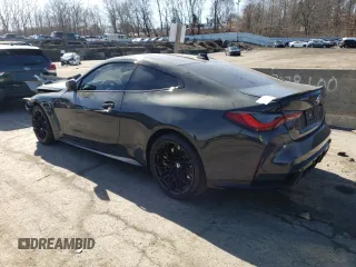 2022 BMW M4 Competition xDrive with VIN WBS43AZ0XNCJ95430, listed as a Copart auction lot 46249254 with 5,442 mi miles. Bid and sale history available at carsss.com. Image 2.