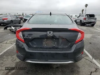 2020 Honda Civic Sedan EX-L with VIN 19XFC1F73LE214780, listed as a Copart auction lot 51252205 with Not Provided miles and Salvage Title. Bid and sale history available at carsss.com. Image 6.