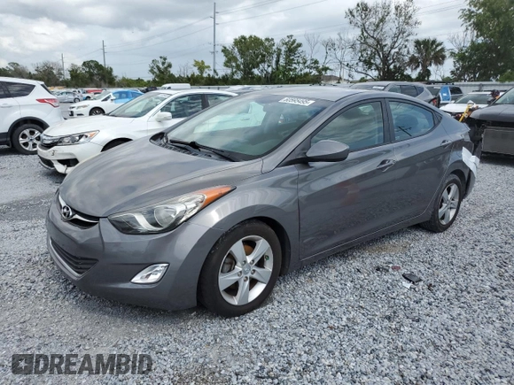 2013 Hyundai Elantra GLS с VIN 5NPDH4AE5DH237524, выставлен на аукционе Copart как лот 60595495 с пробегом 255 903 миль миль и На запчасти • Non repairable. История ставок и продаж доступна на DreamBid. Изображение 1.