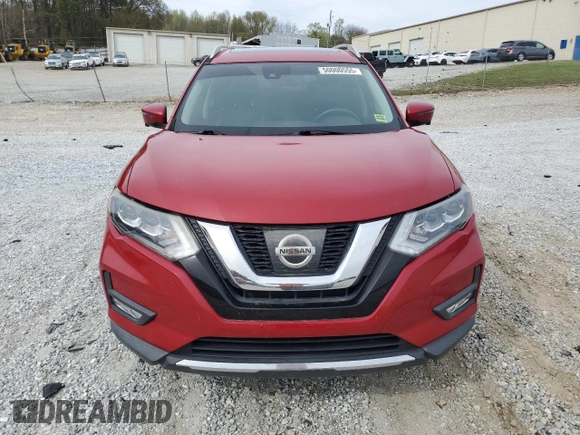 2017 Nissan Rogue SV with VIN 5N1AT2MT2HC747648, listed as a Copart auction lot 50000555 with 101,624 mi miles and Salvage Title. Bid and sale history available at carsss.com. Image 5.