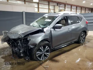 2017 Nissan Rogue SL with VIN JN8AT2MT5HW389033, listed as a Copart auction lot 81167144 with 99,510 mi miles and Clean Title. Bid and sale history available at DreamBid. Image 1.